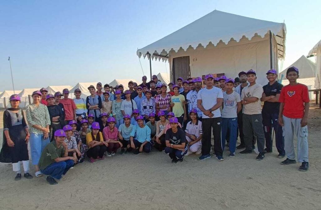 Nature study camp at Jaislmer