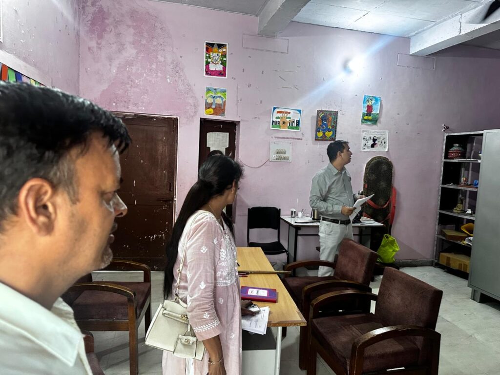 DSE TEAM INSPECTING SCHOOL BASIC INFRASTRUCTURE 30 JULY