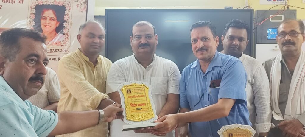 HONORING TO SH RAVINDER SANGWAN THOL BJP LEADER