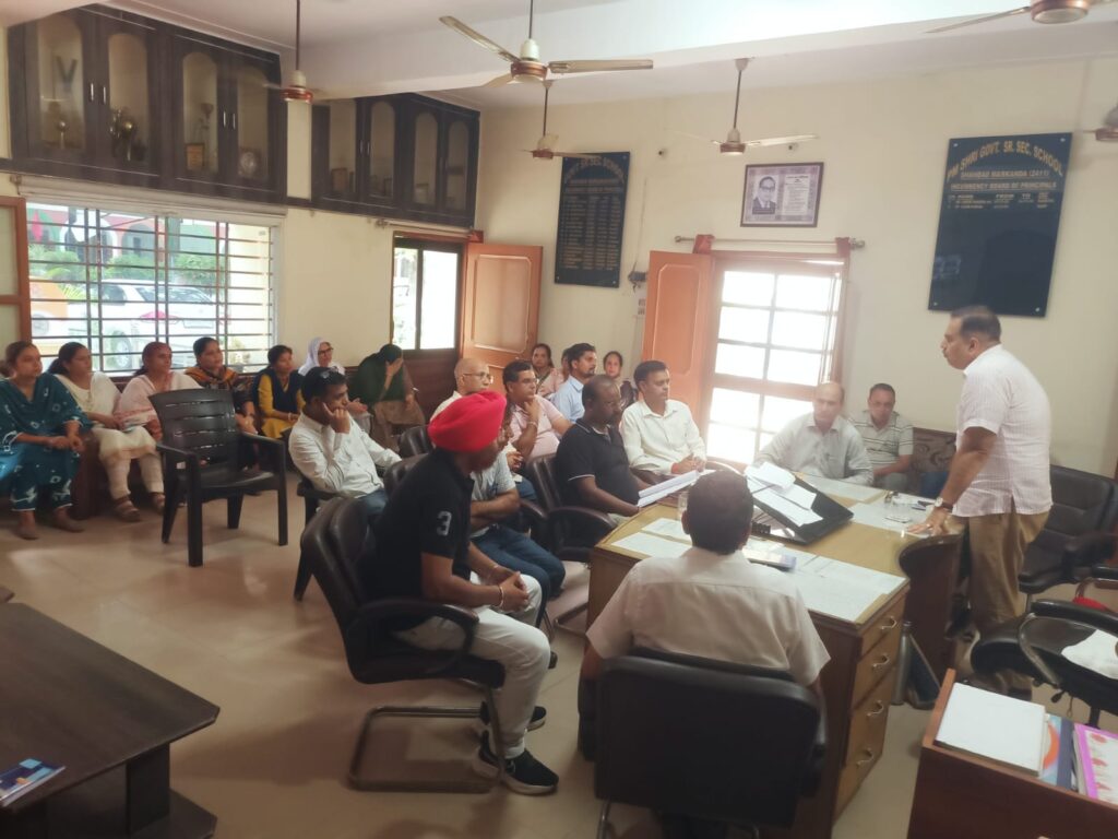 SUGAR MILL MD SH. DHEERAJ CHAHL JI ADDRESSING STAFF 29 JULY